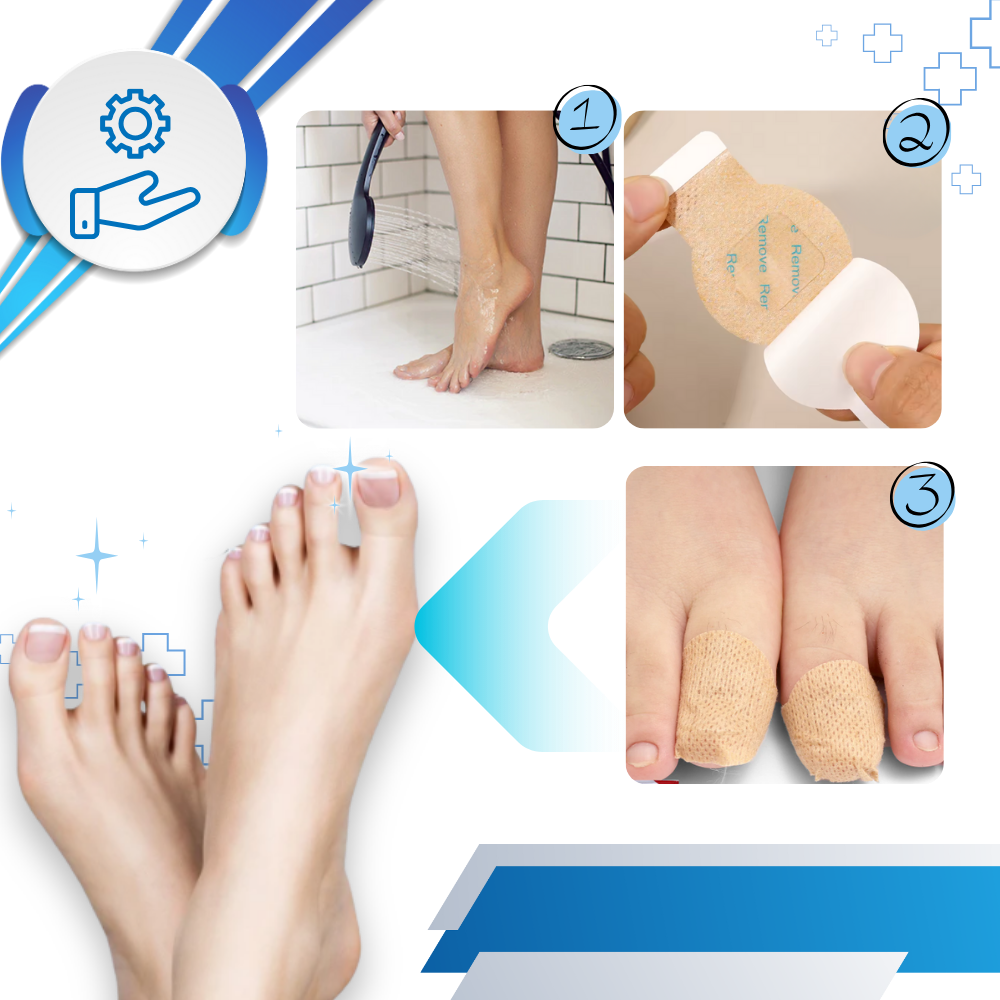 Patch hydratant pour ongles à base d'hydrogel - Ozerty