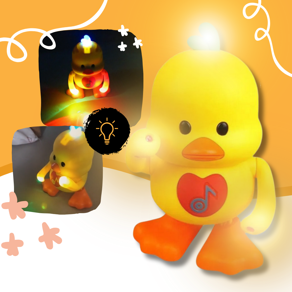 Jouet interactif canard dansant lumineux

 - Ozerty