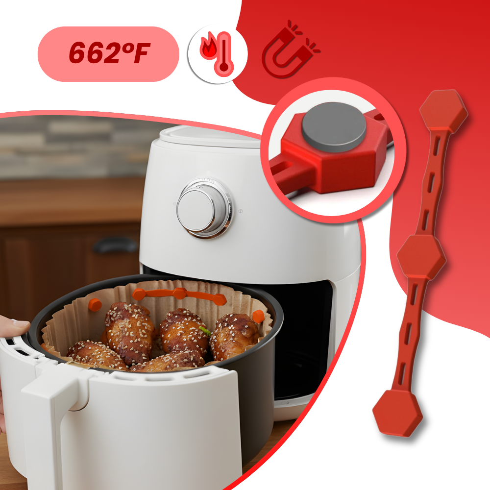 Clip magnétique en silicone pour Airfryer - Ozerty