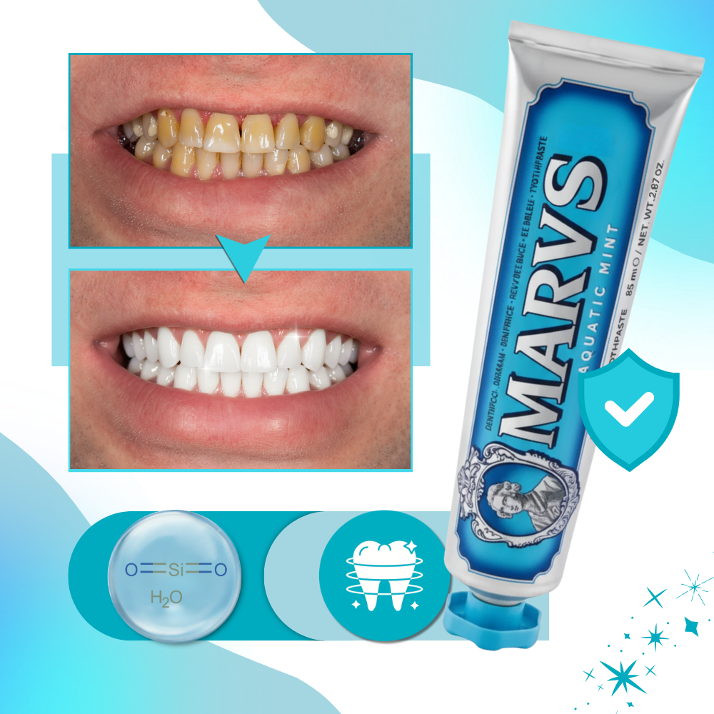 Dentifrice blanchissant à la menthe - Ozerty