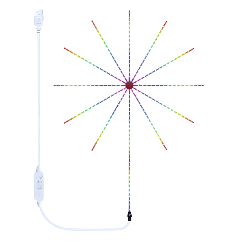 Bandes lumineuses LED avec synchronisation musicale - Ozerty