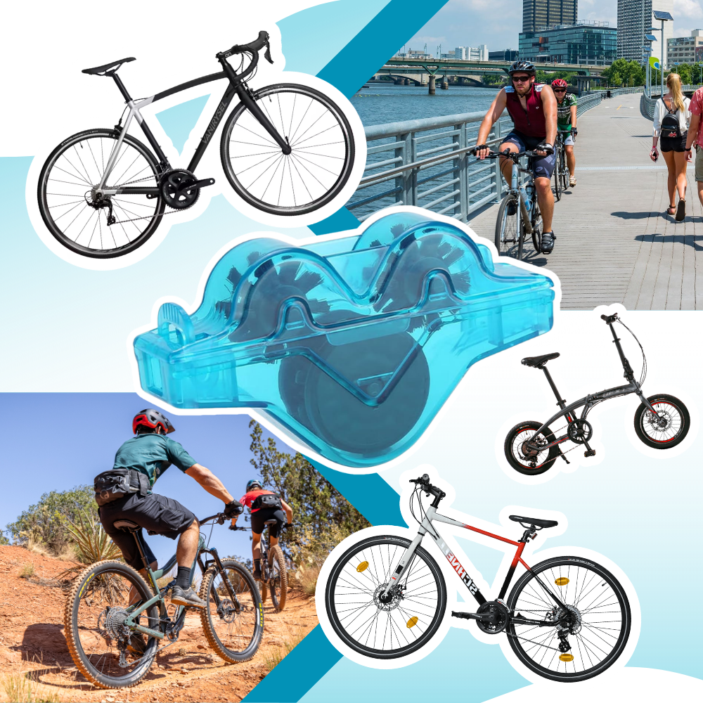 Nettoyeur pour chaîne de vélo 360° - Ozerty