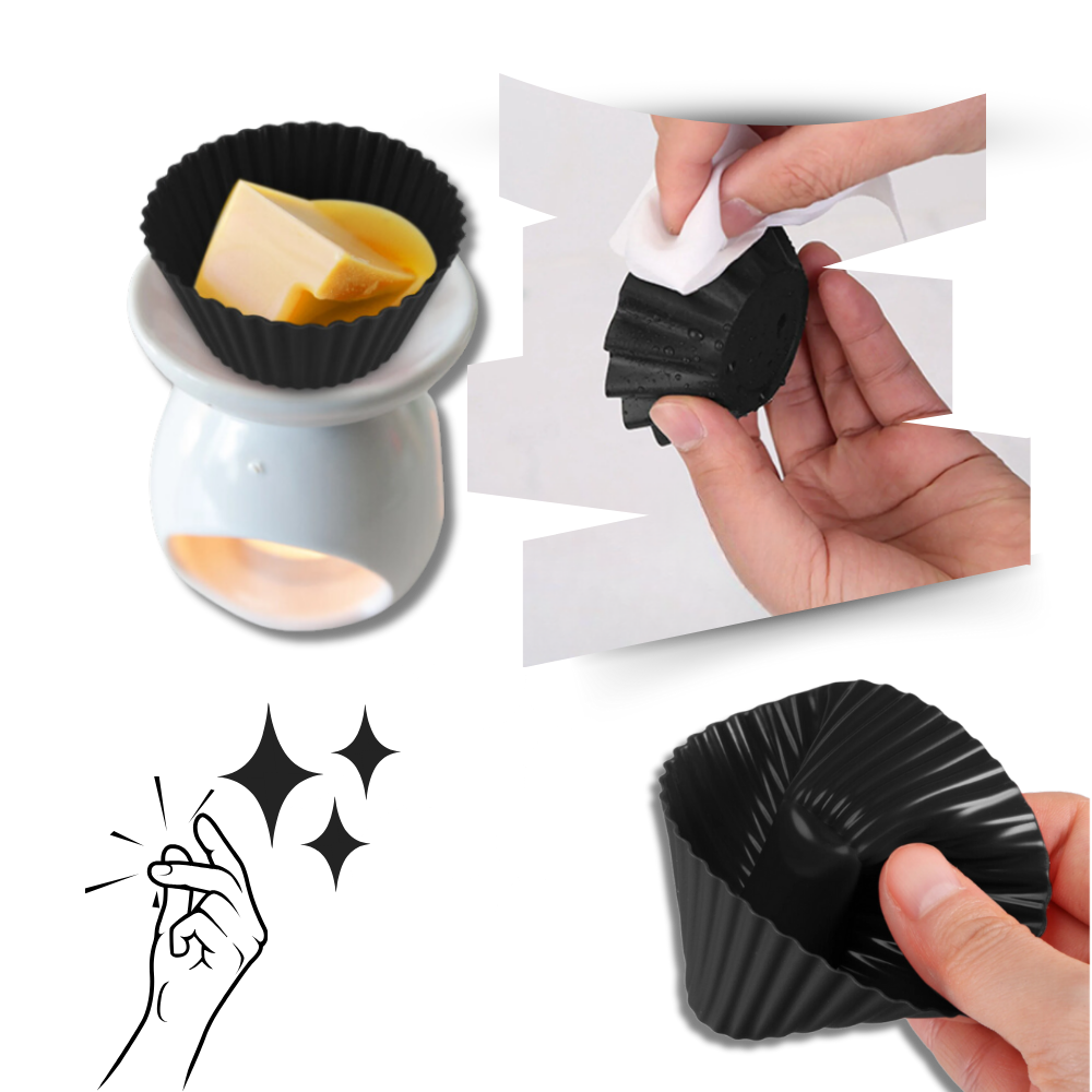 Moule à cire en silicone antiadhésif et résistant à la chaleur

 - Ozerty