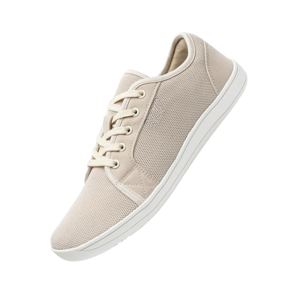 Chaussures de marche larges et confortables -Beige - Ozerty
