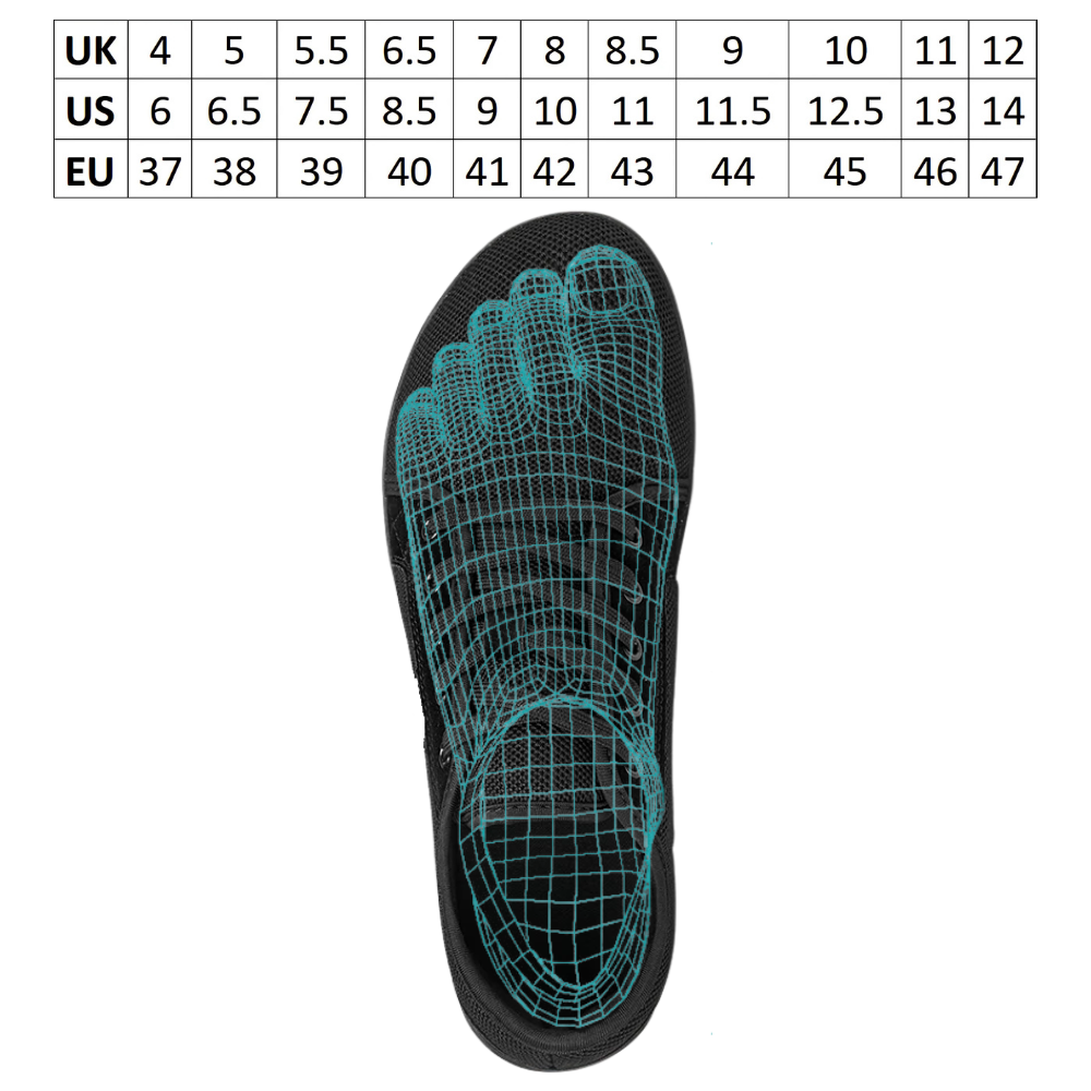 Chaussures de marche larges et confortables - Ozerty