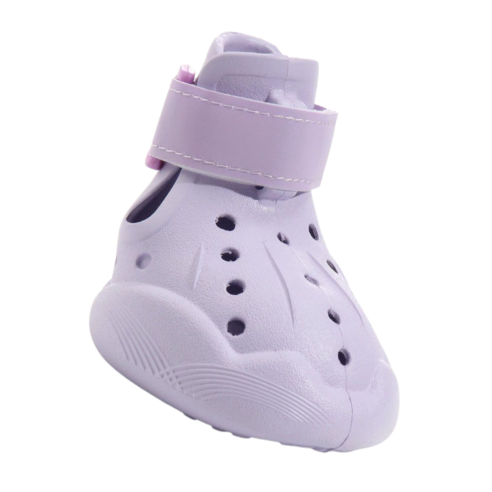 Bottines de protection pour pattes -Mauve - Ozerty
