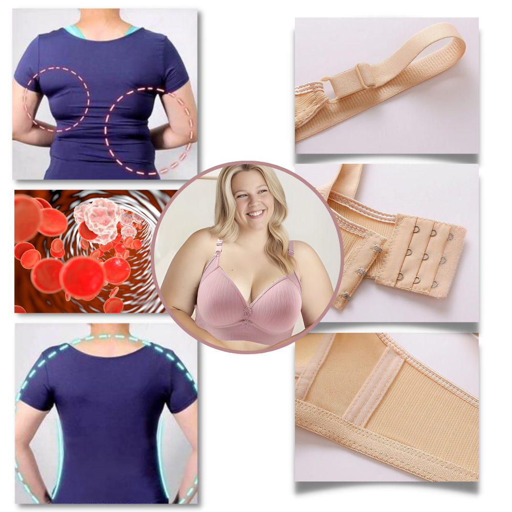 Soutien-gorge push-up sans fil grande taille 

 - Ozerty