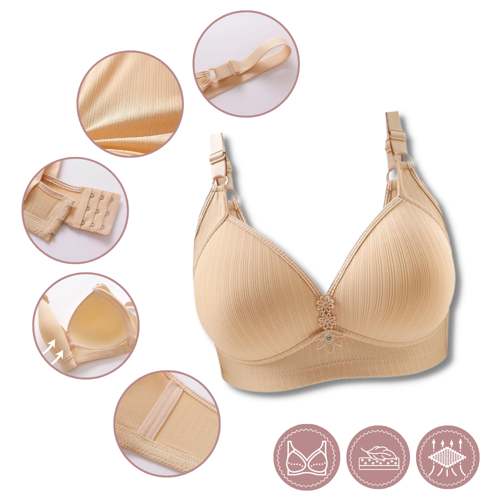 Soutien-gorge push-up sans fil grande taille 

 - Ozerty