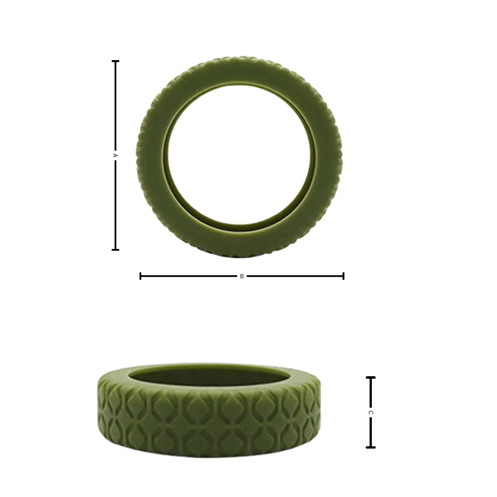 Protections en silicone pour roues de valise - Ozerty