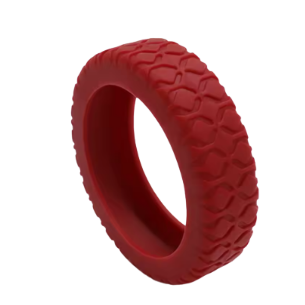 Protections en silicone pour roues de valise -Rouge - Ozerty