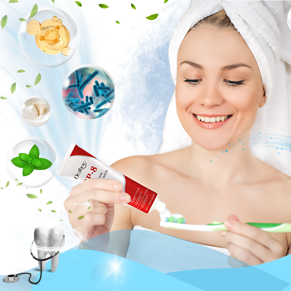 Dentifrice blanchissant aux probiotiques - Ozerty
