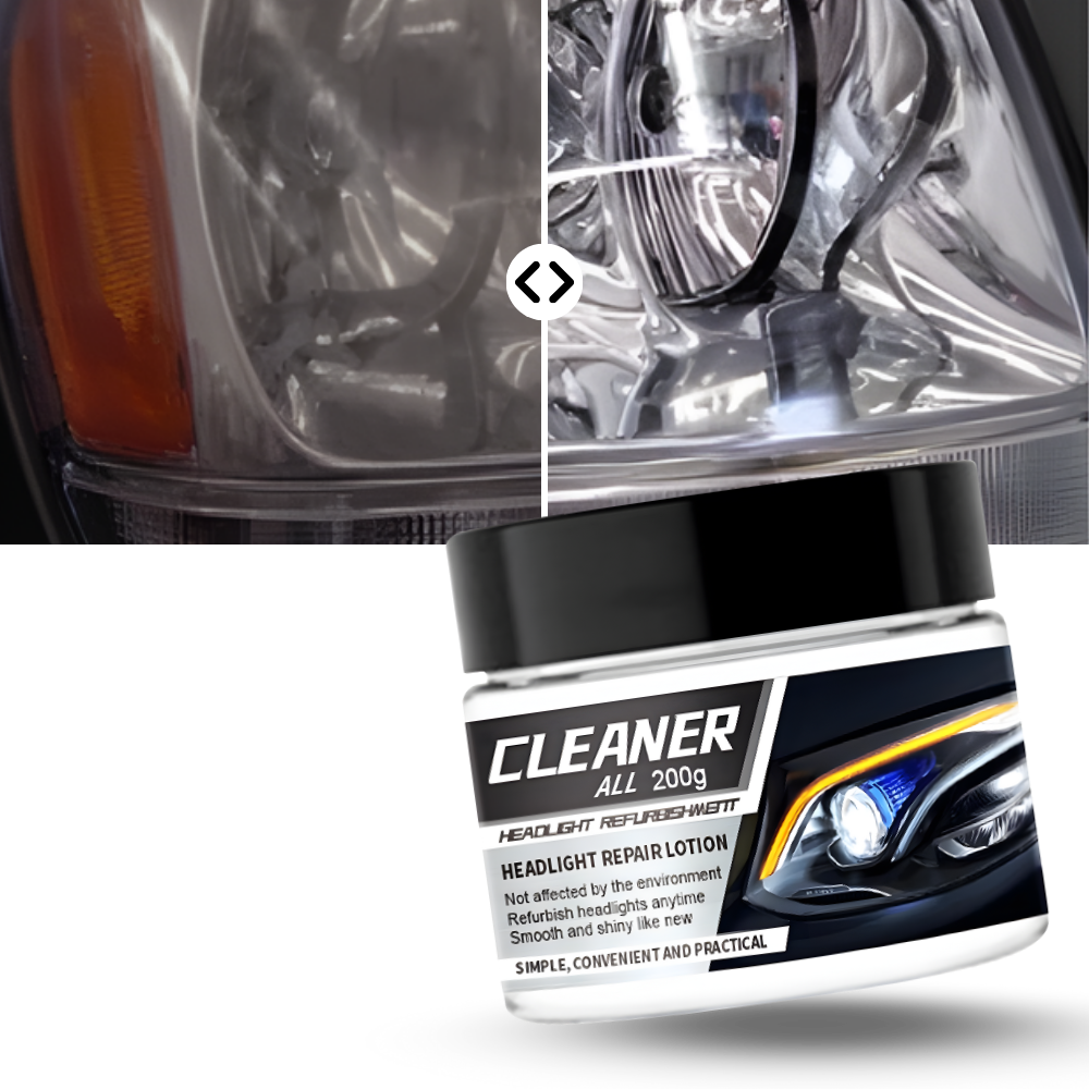 Kit de nettoyage et de protection pour phares de voiture - Ozerty