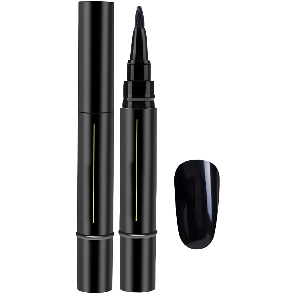 Stylo vernis à ongles à séchage rapide -Noir - Ozerty