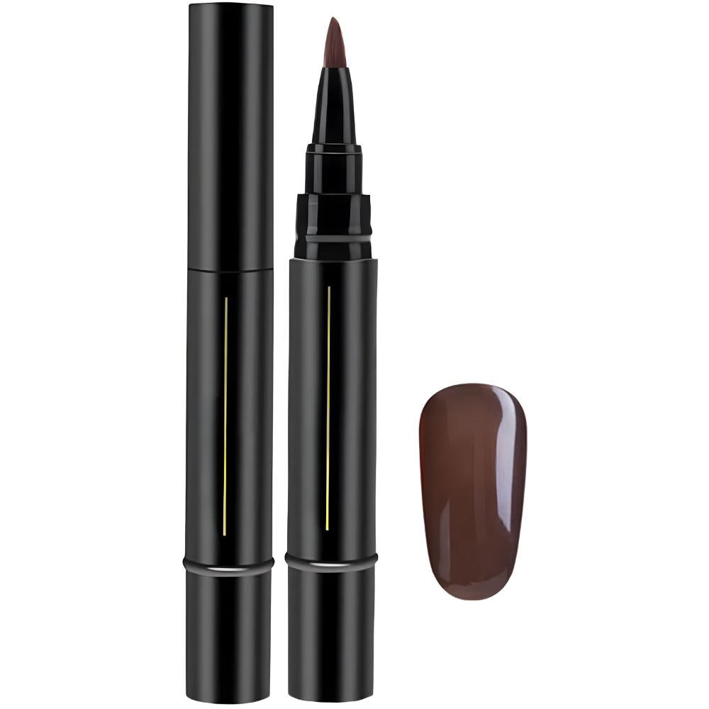 Stylo vernis à ongles à séchage rapide -Brun taupe - Ozerty