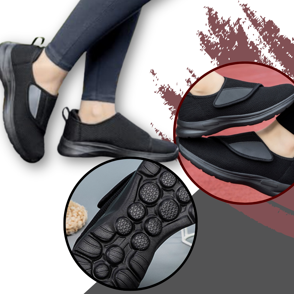 Chaussures pour pieds diabétiques à soulagement rapide du talon - Ozerty