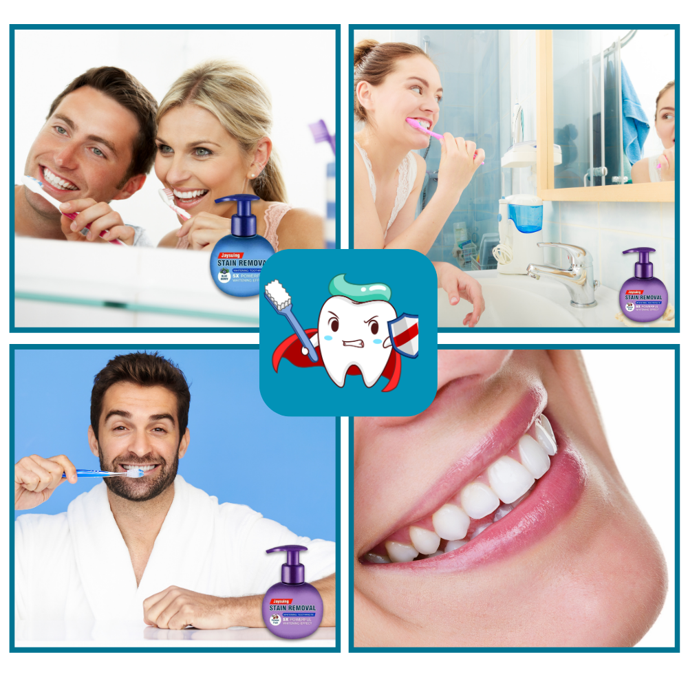 Dentifrice blanchisseur de dents et élimination rapide des taches

 - Ozerty