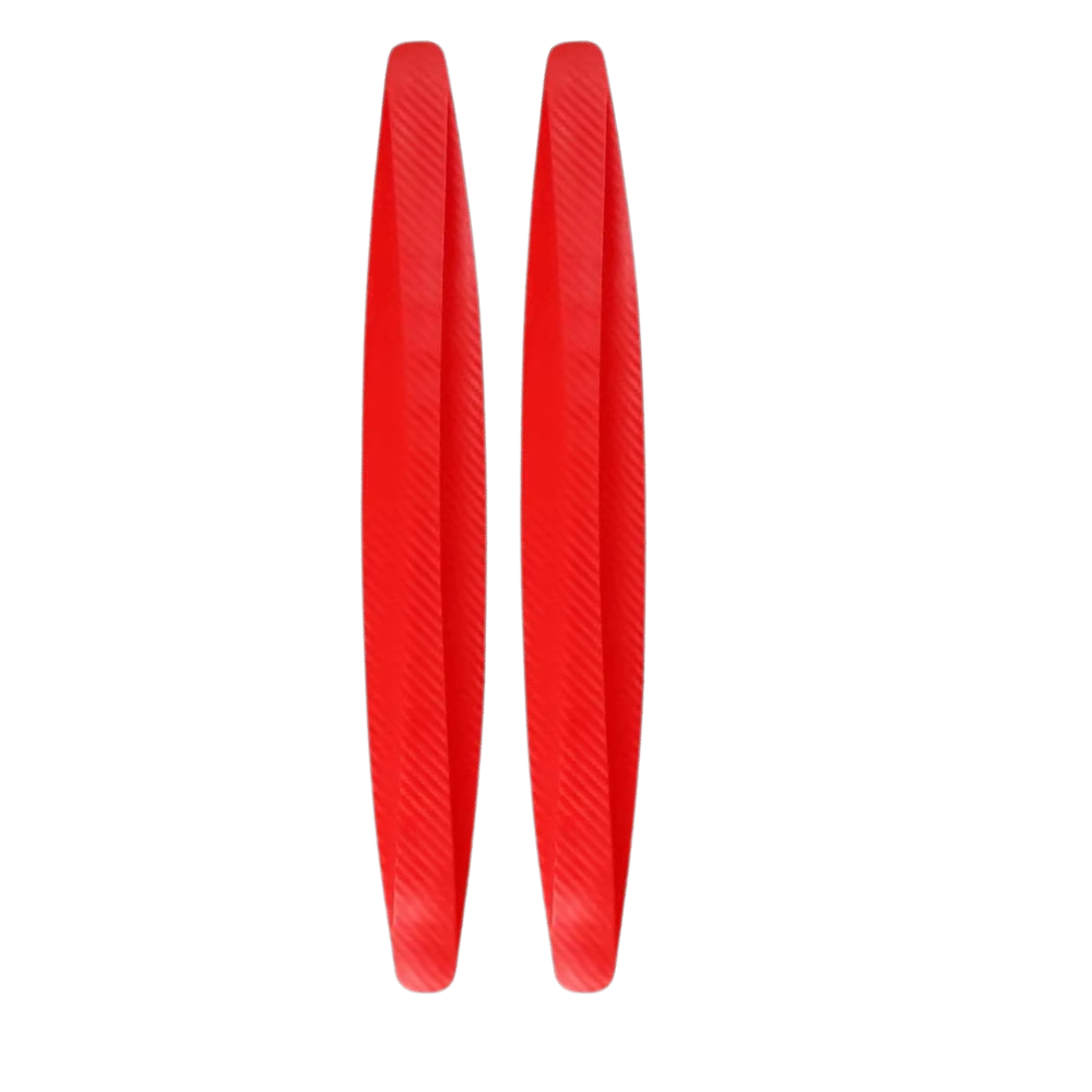 Bandes de protection réfléchissantes pour pare-chocs -Rouge - Ozerty