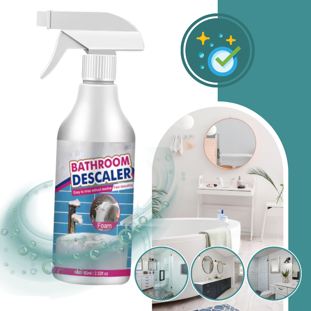 Nettoyant fraîcheur anti-calcaire multisurfaces pour salle de bain - Ozerty