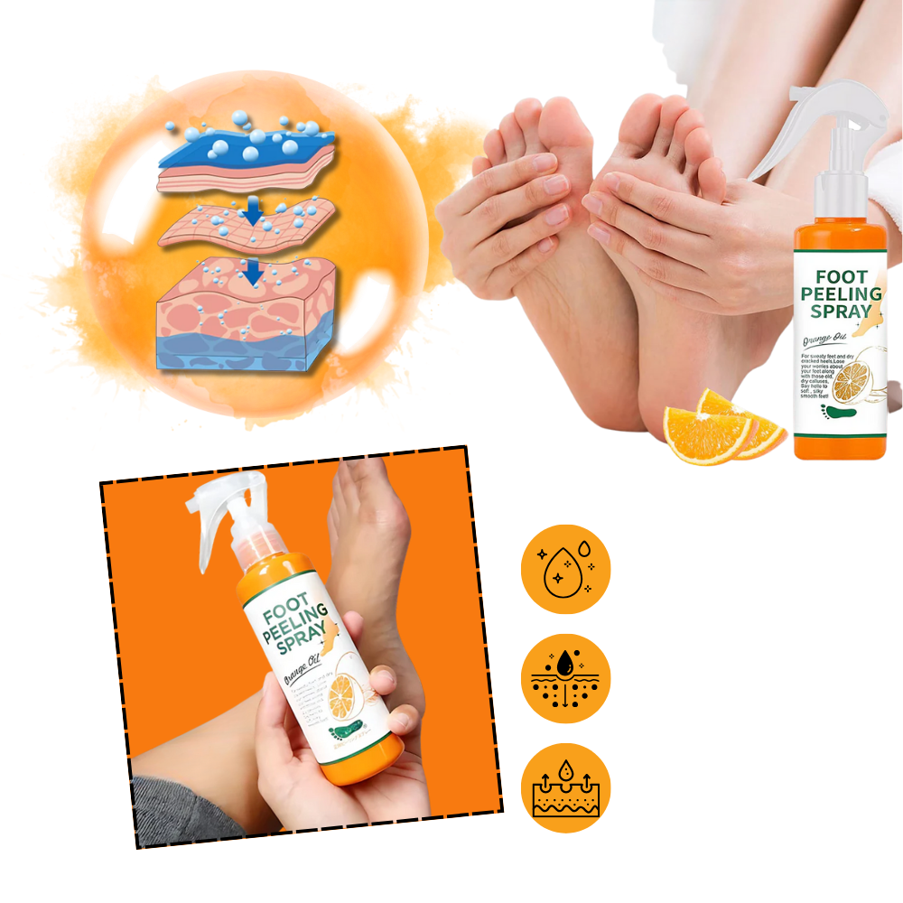 Spray revitalisant pour les pieds - Ozerty