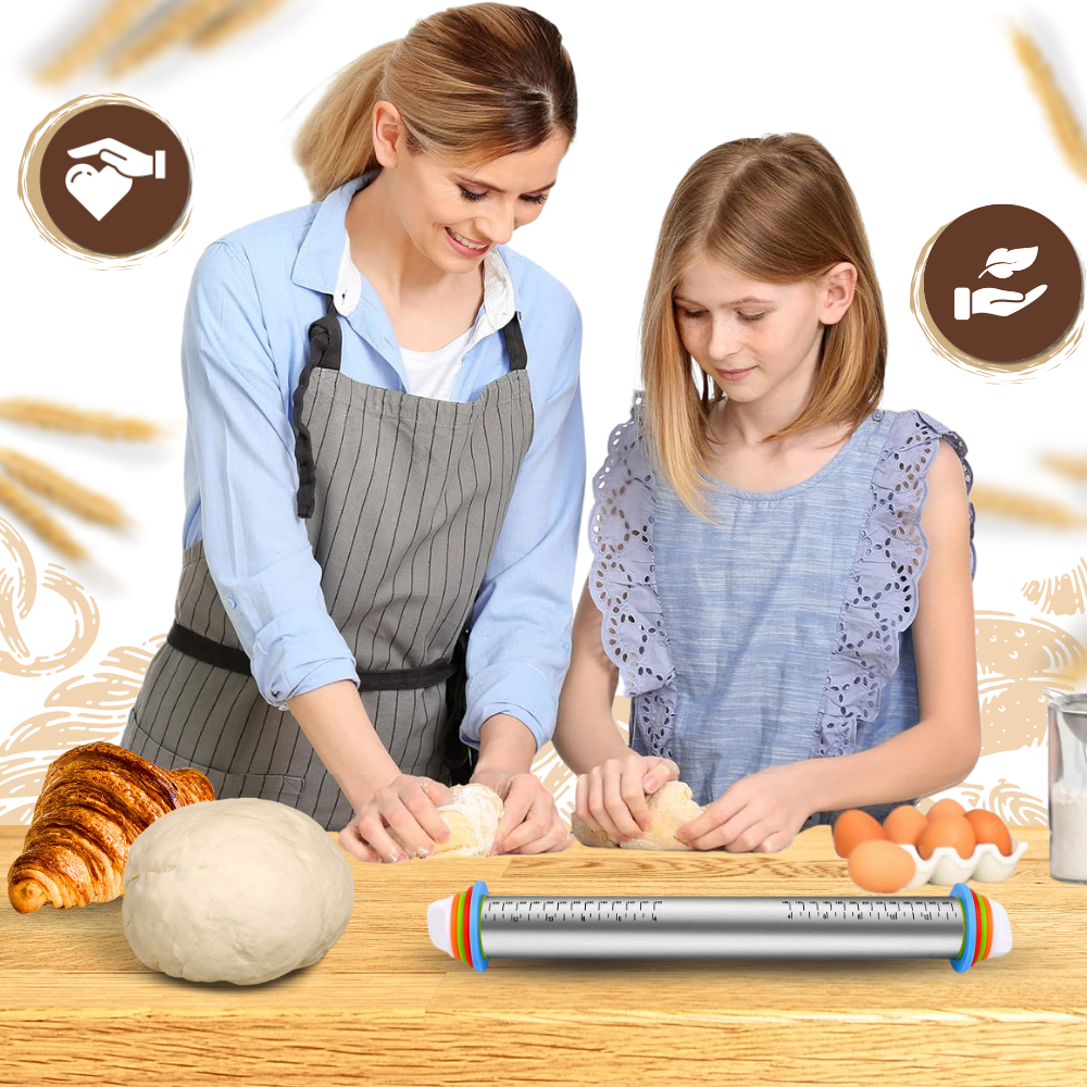 Rouleau à Pâtisserie Ajustable - Ozerty