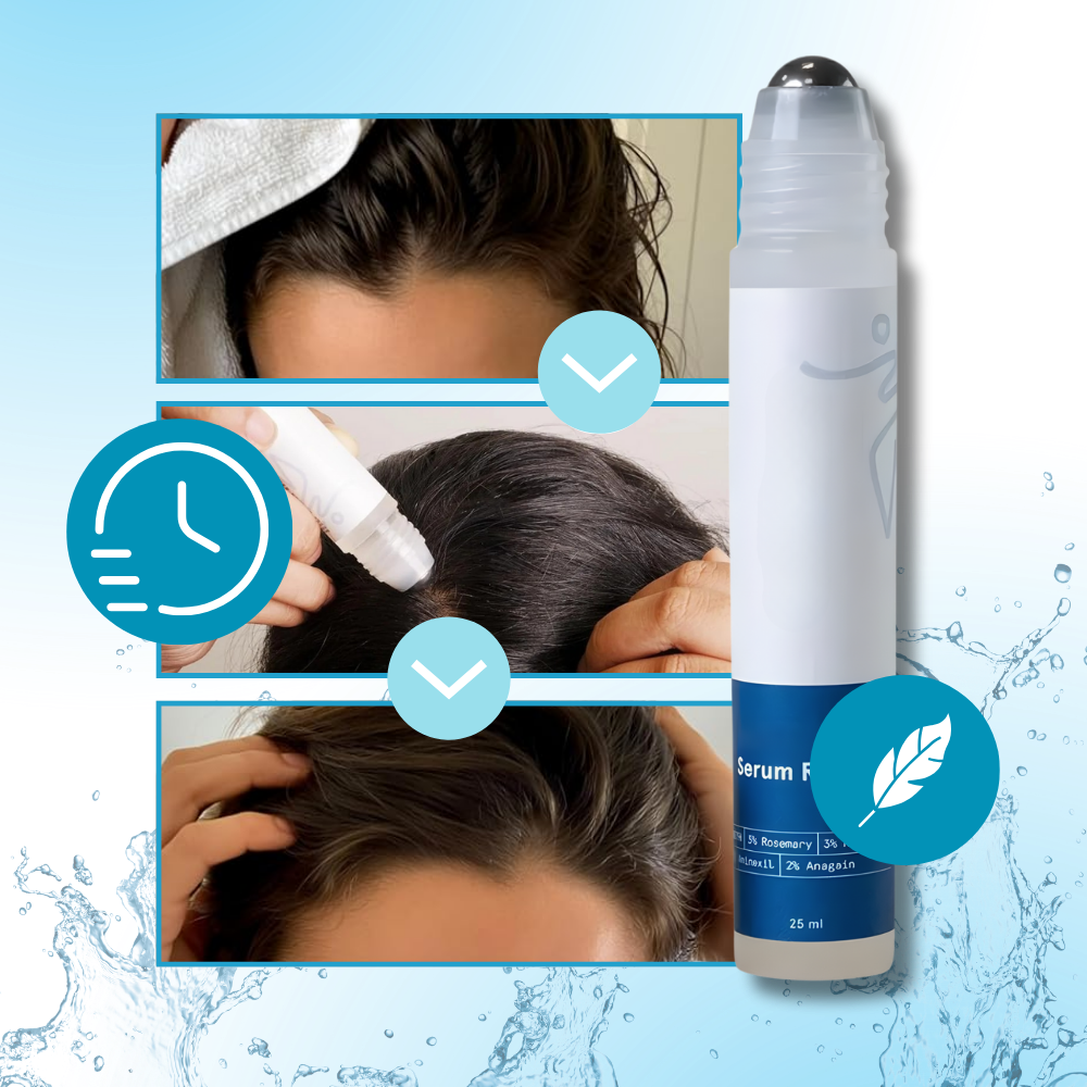 Sérum capillaire roll-on nourrissant - Ozerty