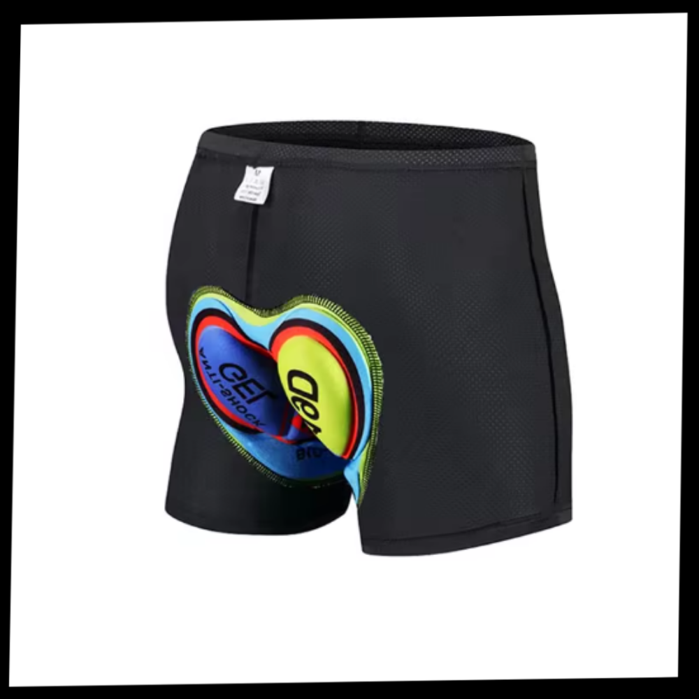 Short de vélo rembourré sans coutures - Ozerty