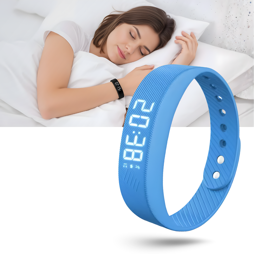 Réveil Bracelet silencieux - Ozerty
