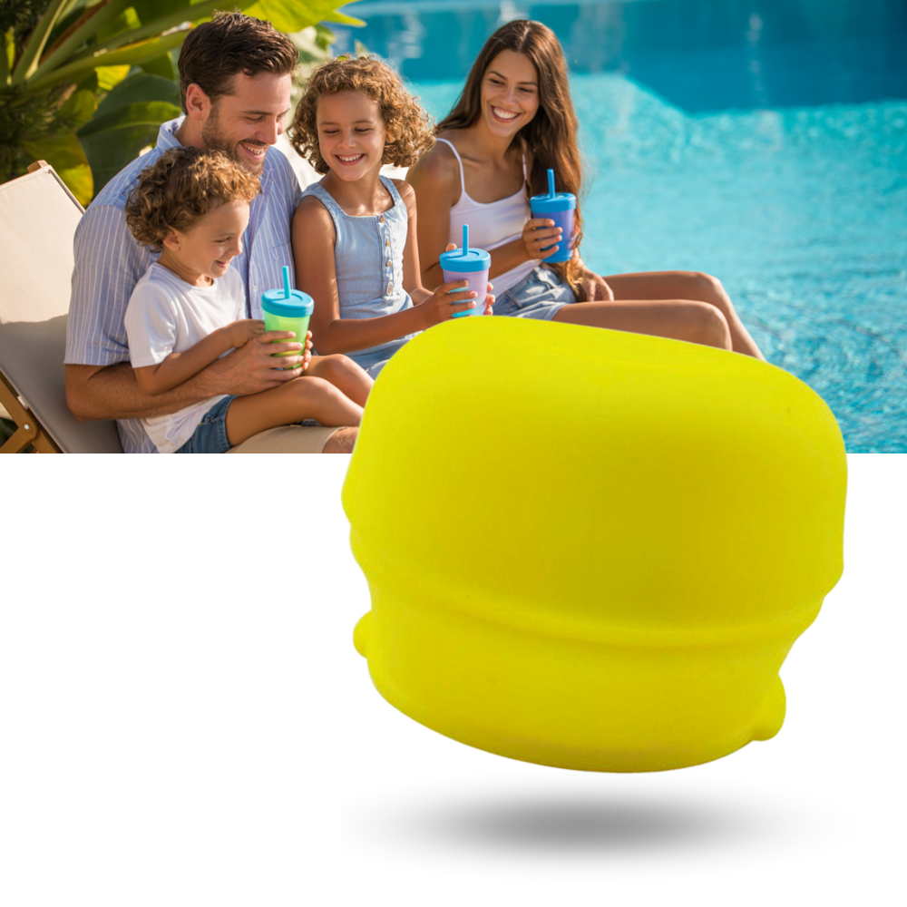 Couvercle anti-déversement en silicone - Ozerty