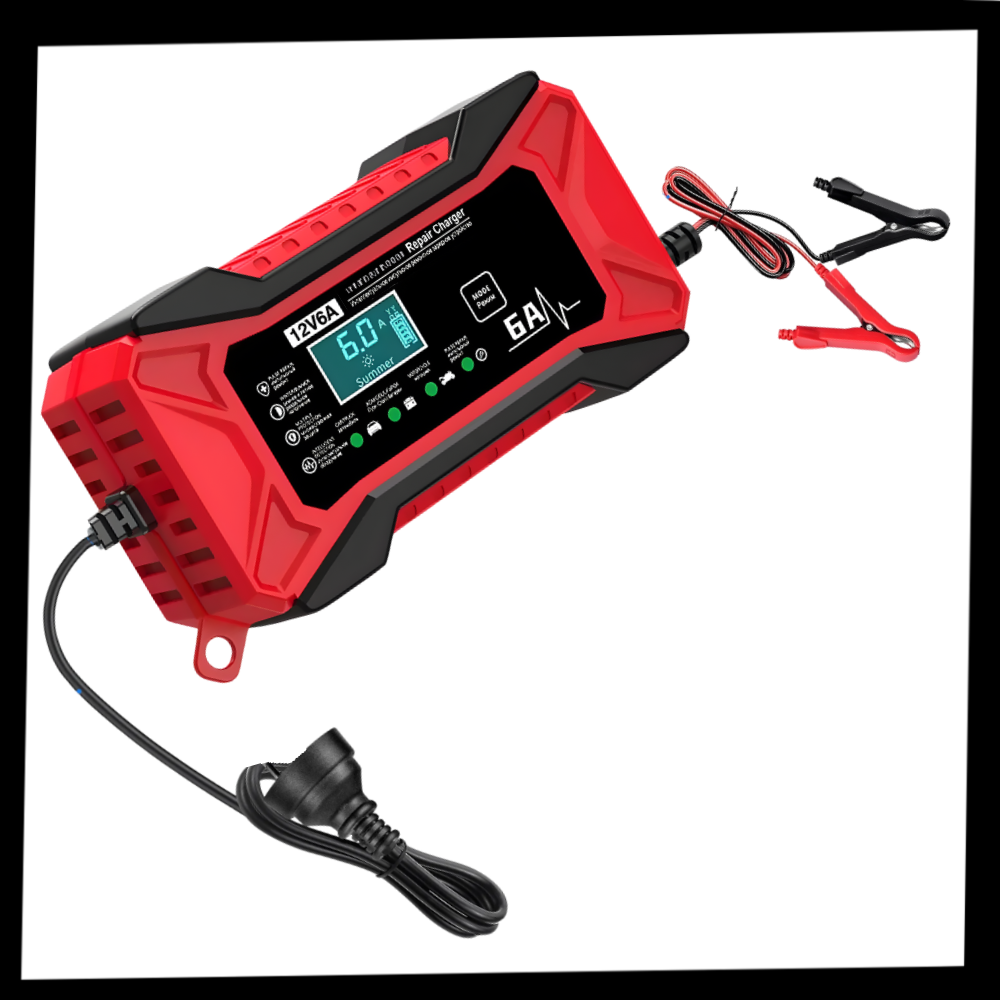 Chargeur de batterie intelligent 12 V pour véhicules - Ozerty