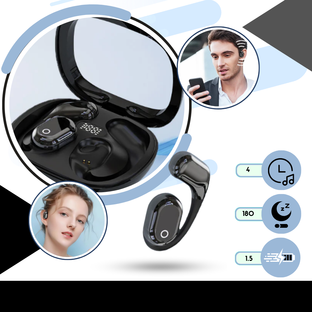 Écouteurs de traduction Bluetooth - Ozerty