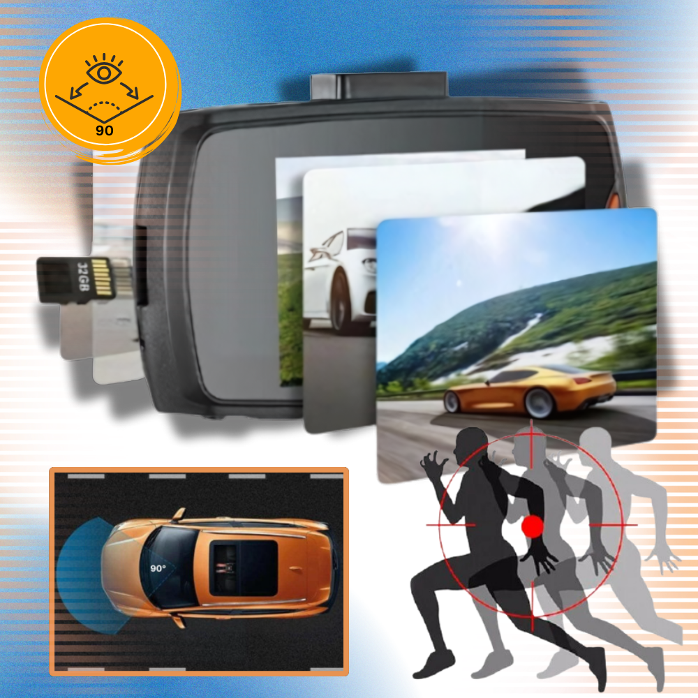 Enregistreur de conduite intelligent HD 1080p

 - Ozerty