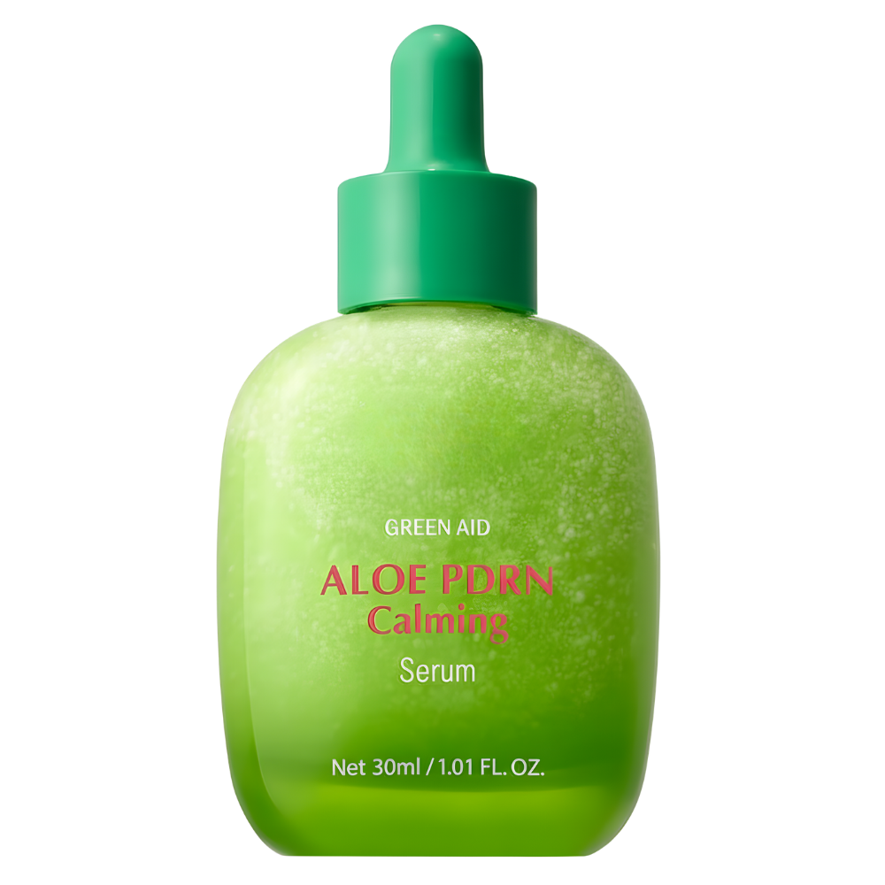 Sérum illuminateur vitaminé pour une peau lisse et éclatante -Vert - Apaisant - Ozerty