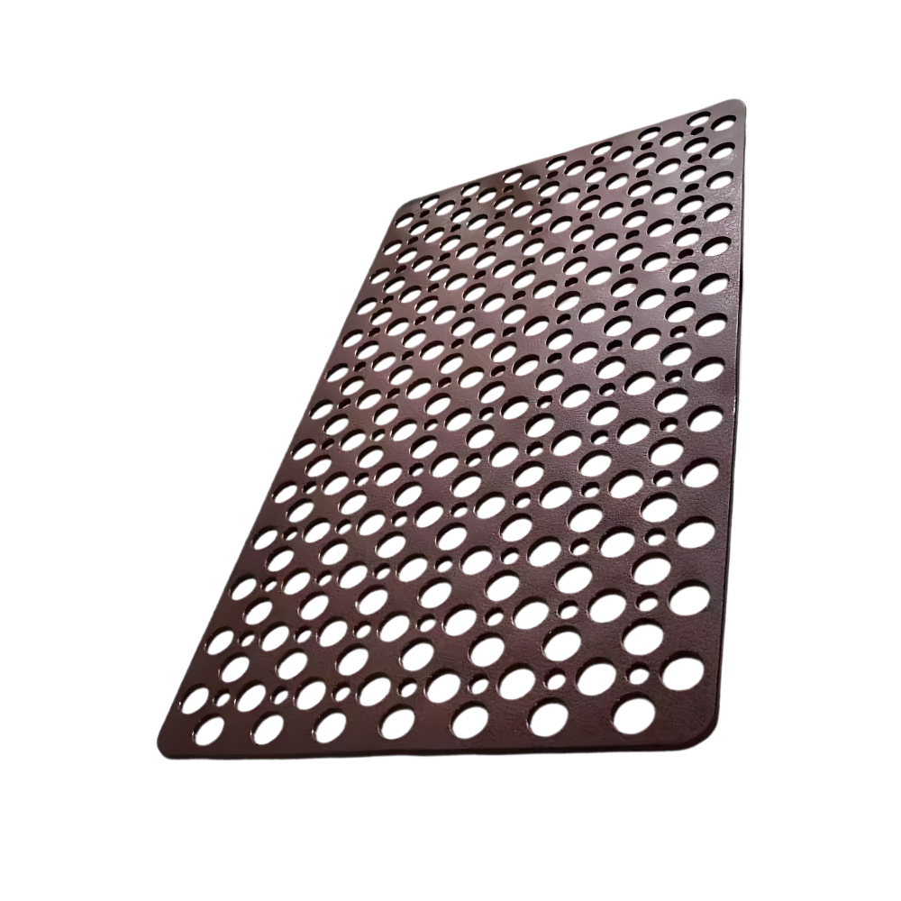 Tapis de bain antidérapant  -Marron - Ozerty