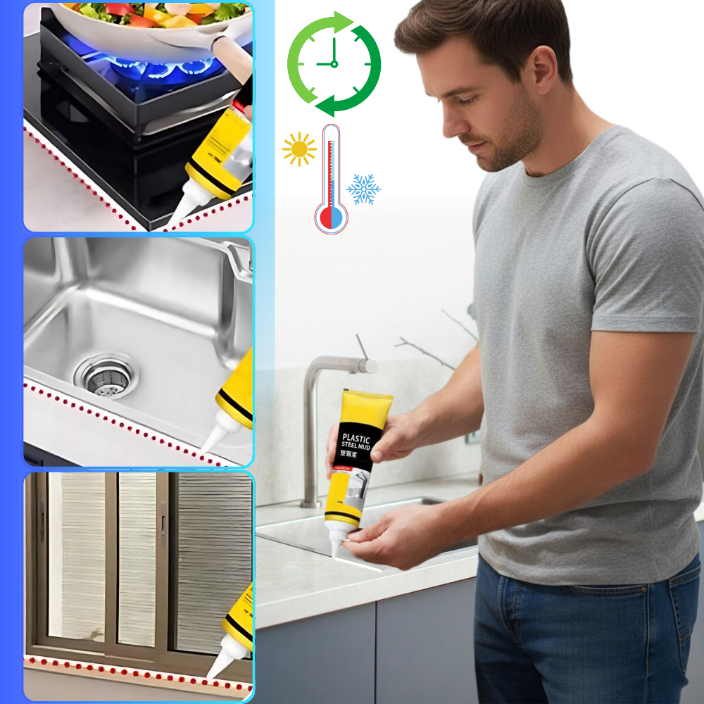 Mastic d'étanchéité multi-usages à forte adhérence - Ozerty