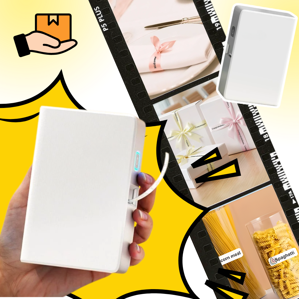 Imprimante thermique portable pour étiquettes - Ozerty