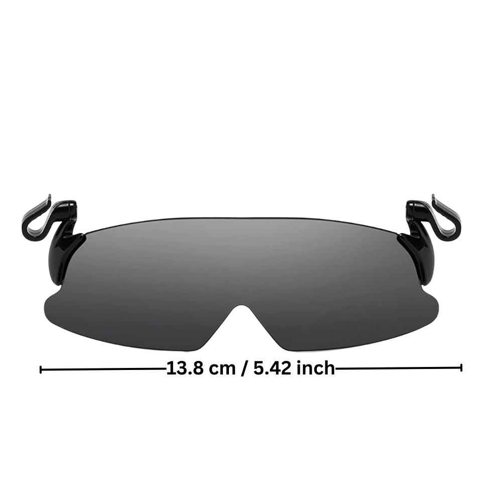 Lunettes de soleil à clips polarisées avec protection UV

 - Ozerty