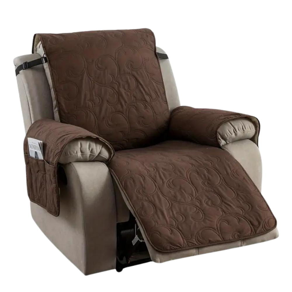 Housse de fauteuil inclinable imperméable

 -Café profond - Ozerty