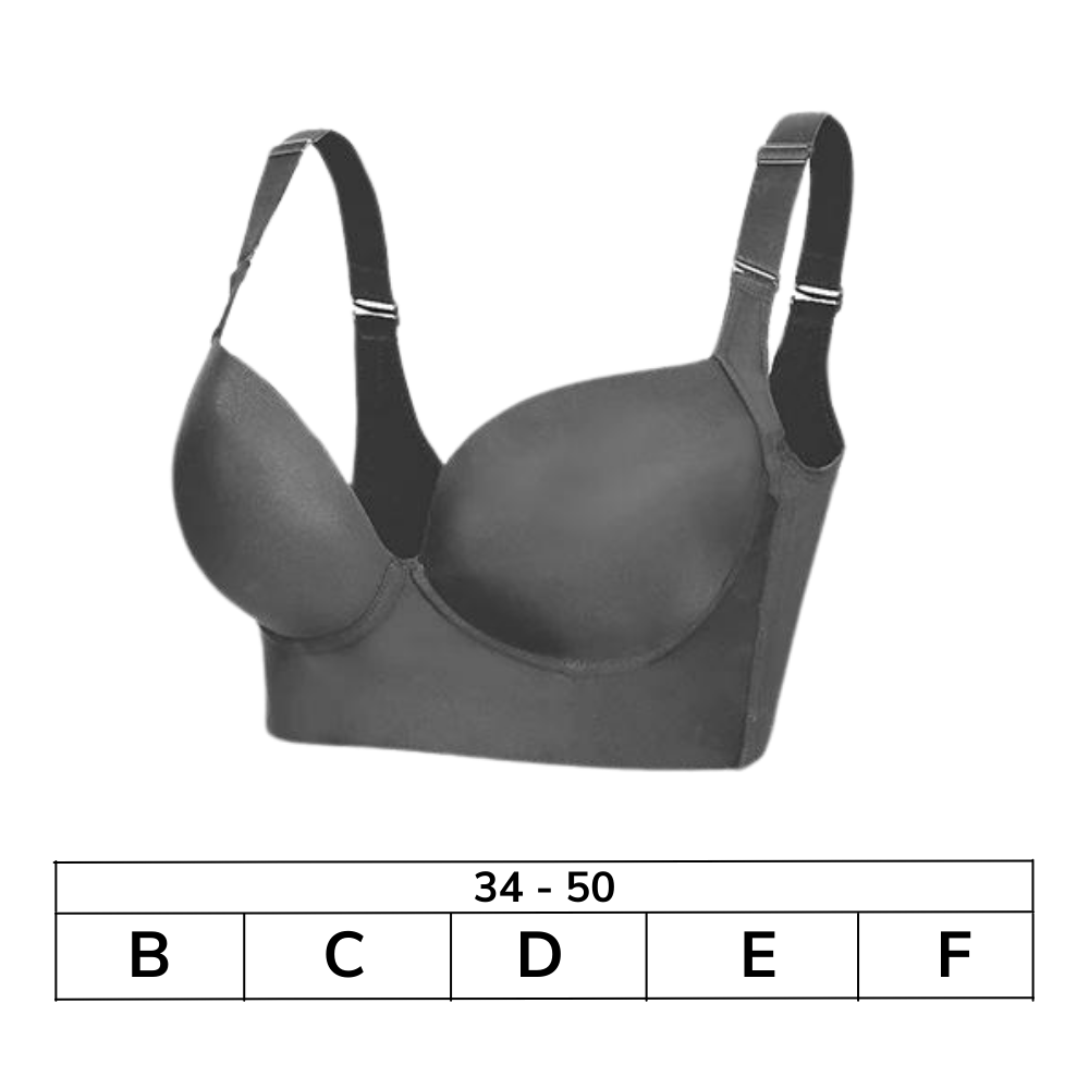 Soutien-gorge Push-Up à grandes ailes intégrées

 - Ozerty