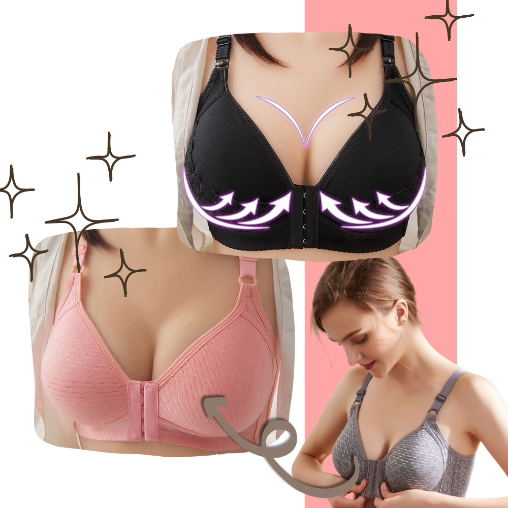 Soutien-gorge push-up grande taille sans fil

 - Ozerty