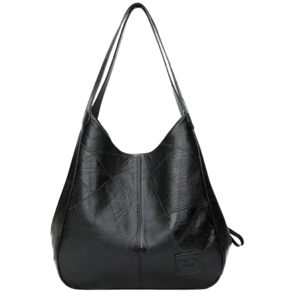 Sac à main oversize classique -Noir/   - Ozerty