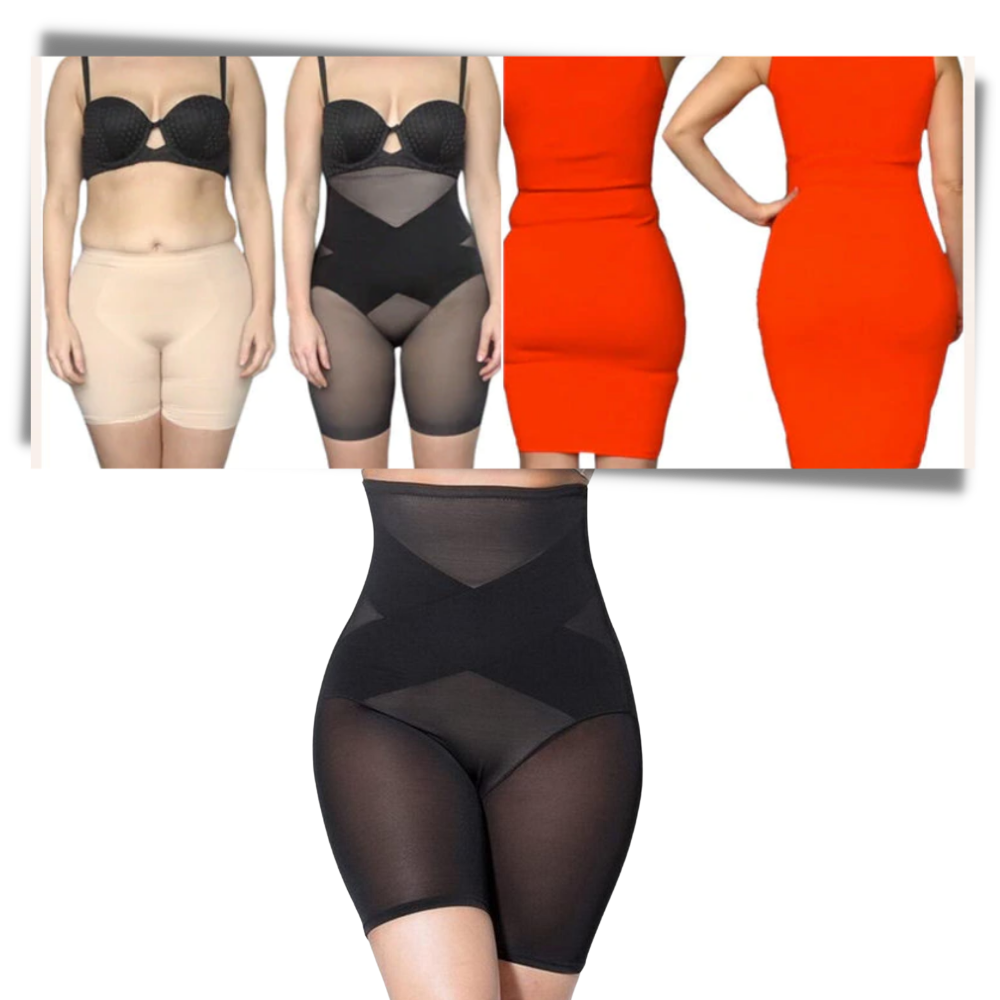 Sous-vêtements gainant amincissant taille haute - Ozerty