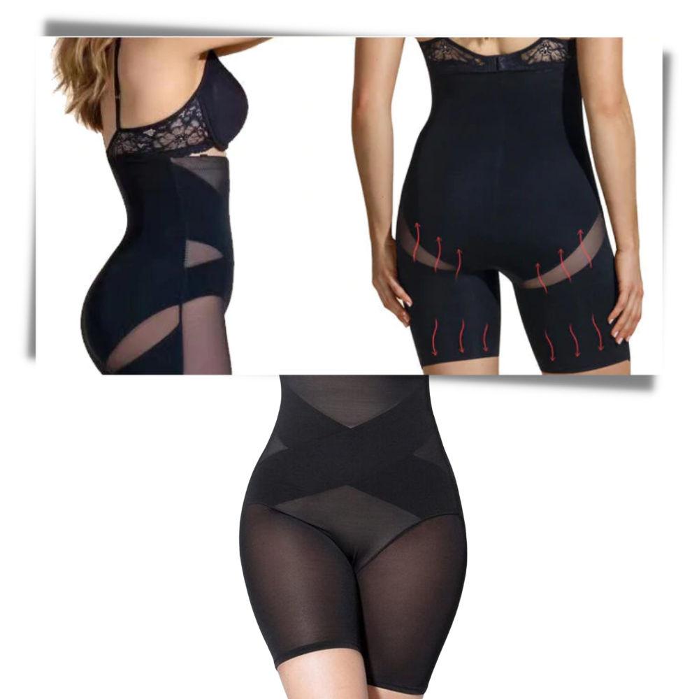 Sous-vêtements gainant amincissant taille haute - Ozerty