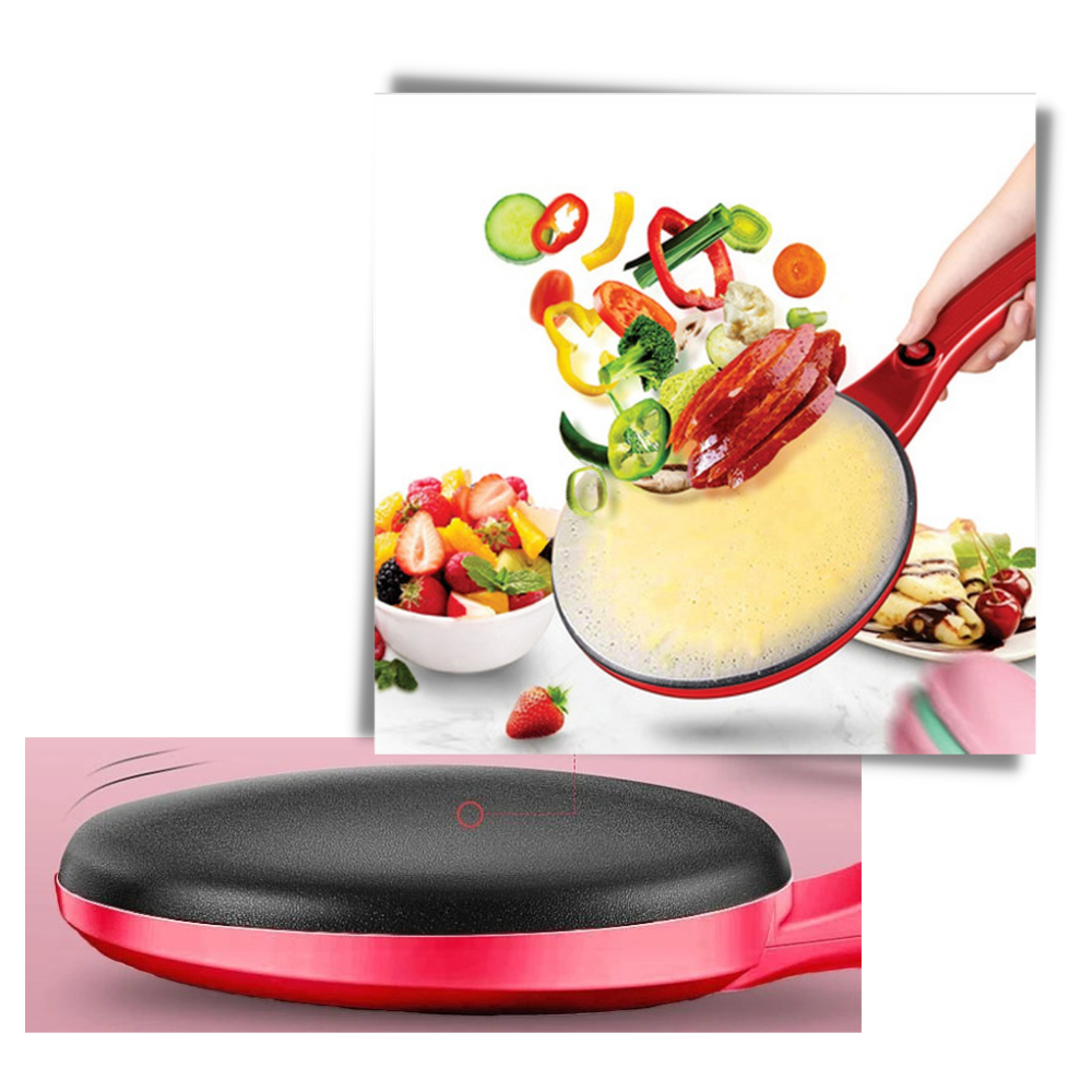 Crêpière électrique antiadhésive - Ozerty