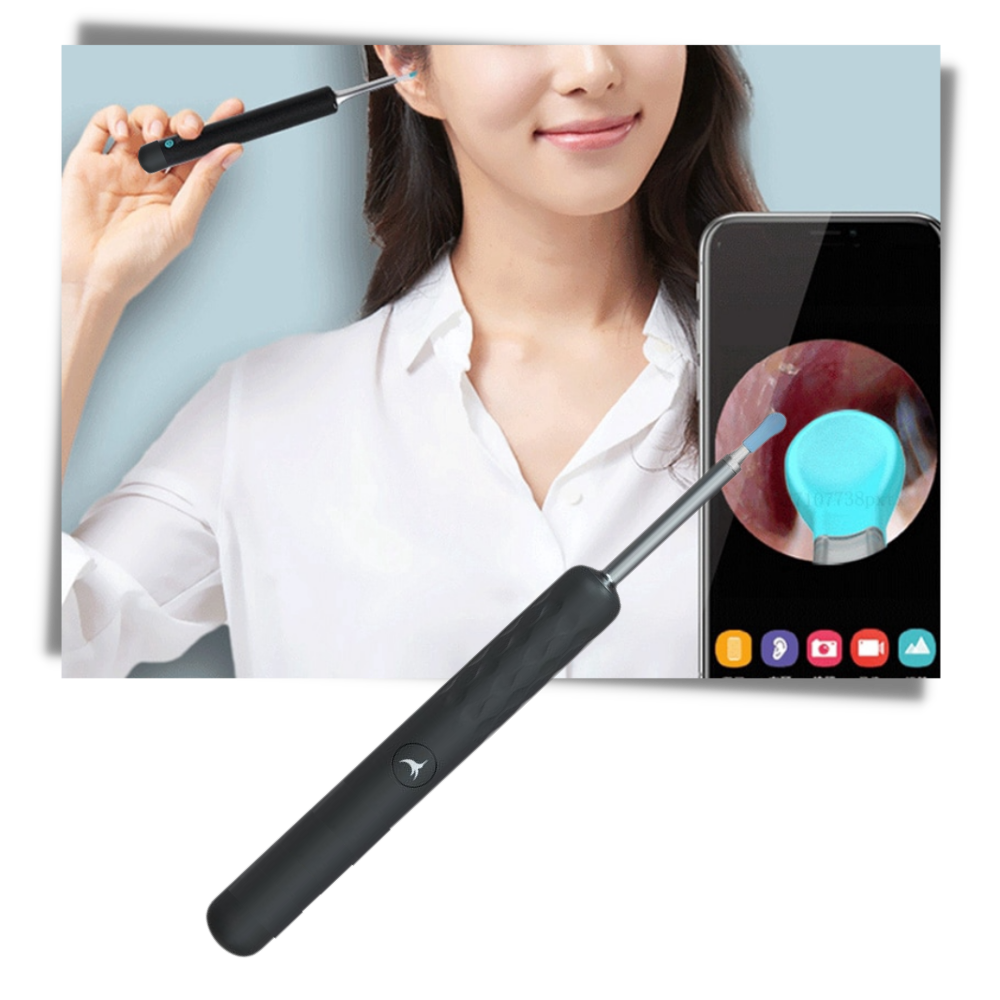 Bâtonnet intelligent pour le nettoyage des oreilles  - Ozerty