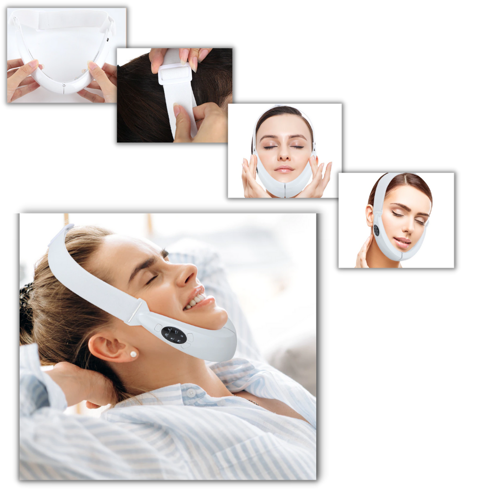 Masseur facial en forme de V - Ozerty