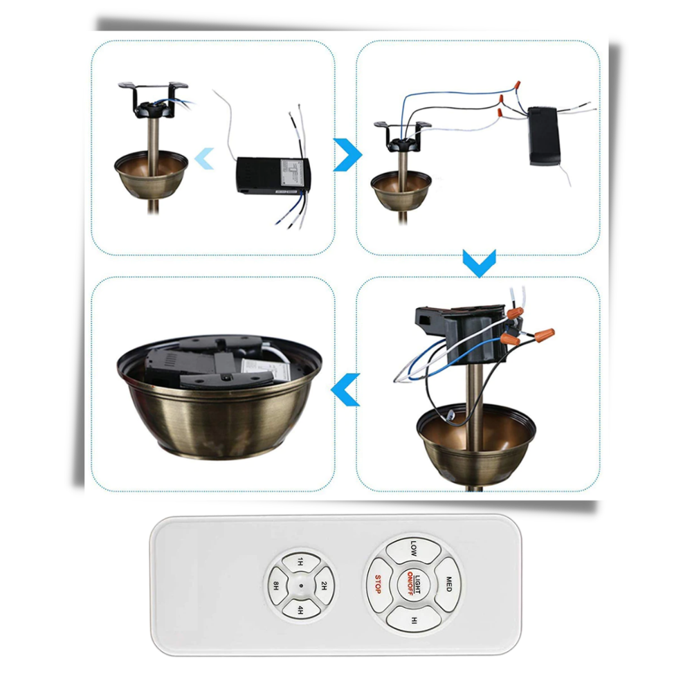 Télécommande universelle de ventilateur - Ozerty