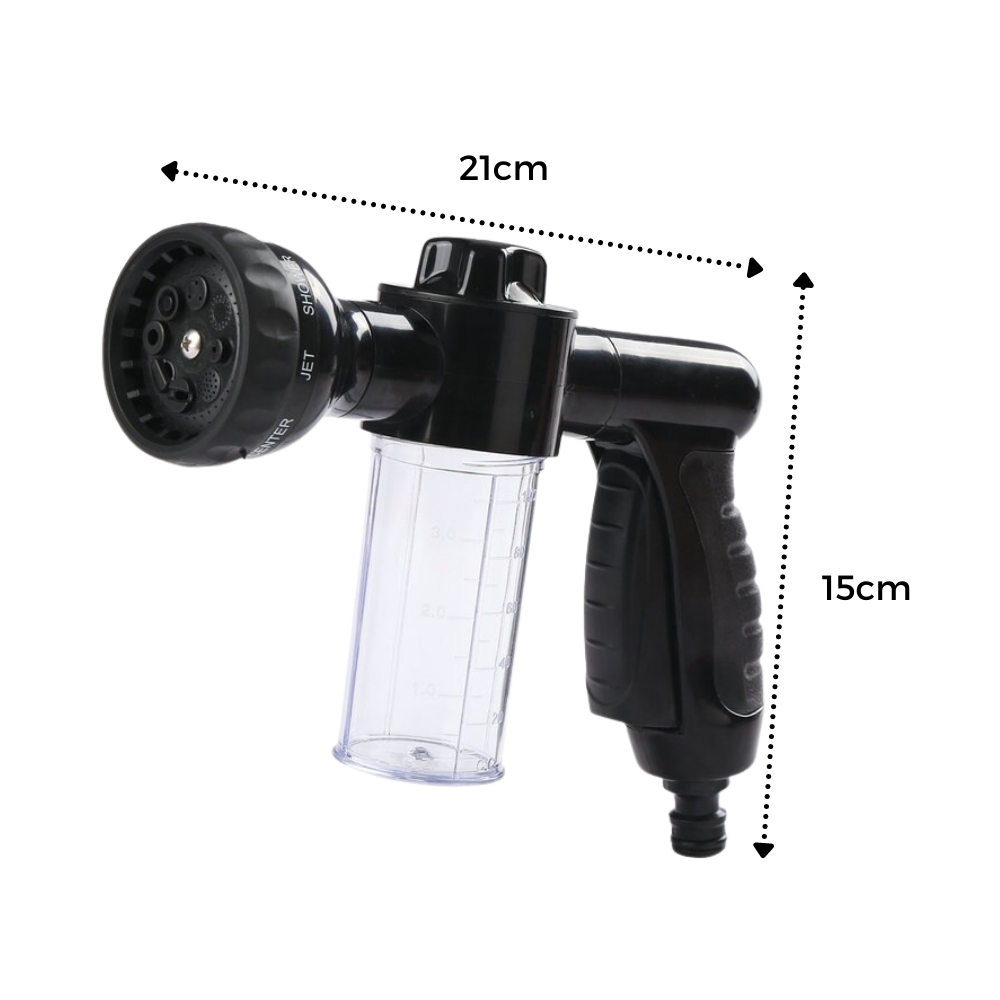 Pistolet de lavage de voiture haute pression avec distributeur de savon - Ozerty