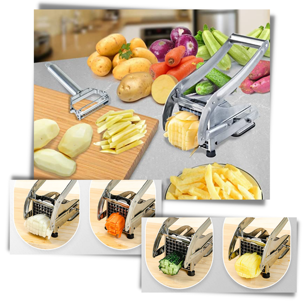 Machine pour couper les frites - Ozerty
