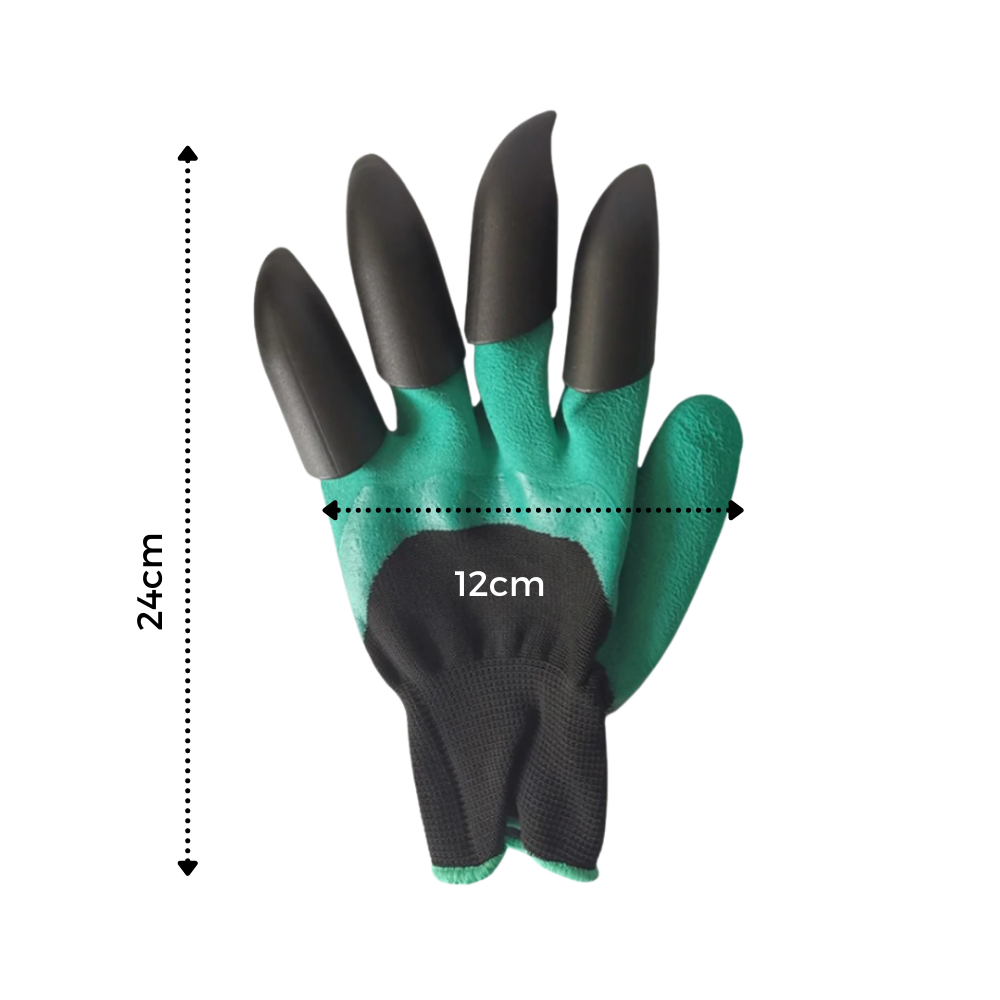 Gants de jardinage avec griffes - Ozerty