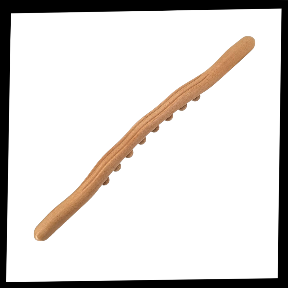 Masseur musculaire en bois naturel - Ozerty